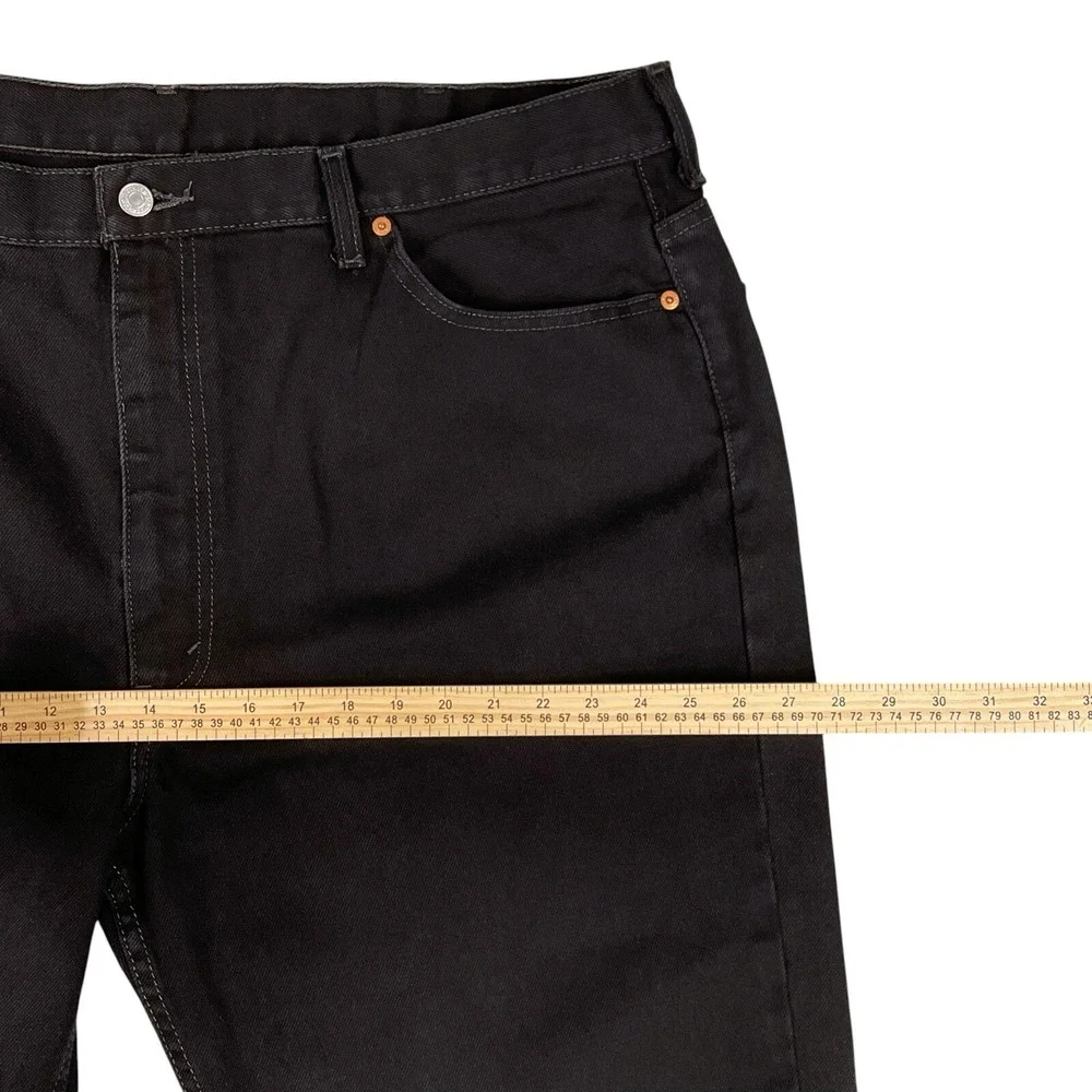 Levis Jeans Men 46x29 (ACTUAL 44x28.5) Black 550 Relaxed Fit Loose NWOT